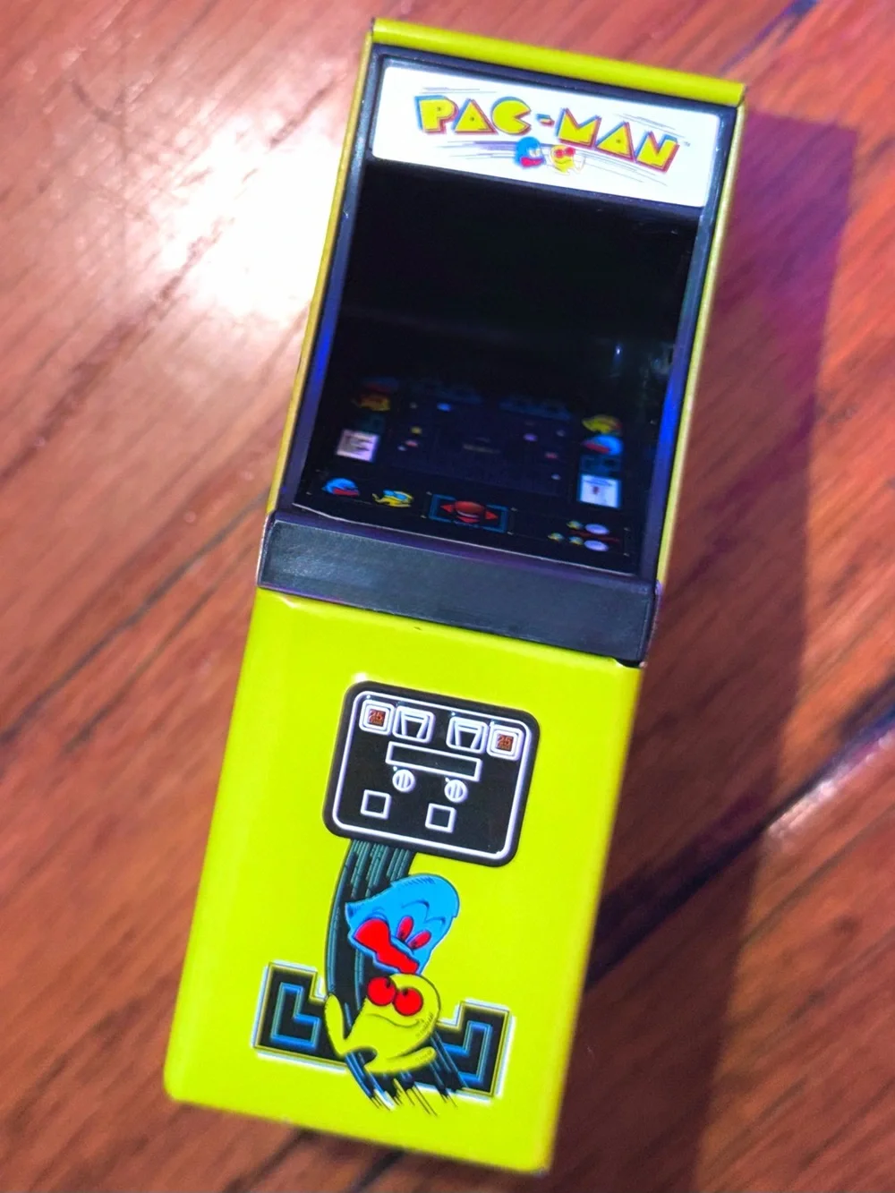 Mini Pac Man Arcade Machine - Man Cave Decor